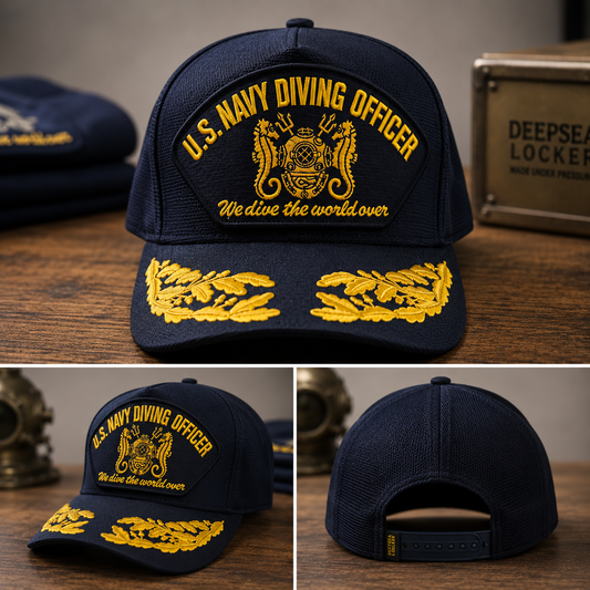 NAVY DEEP SEA™ Diving Officer Athletic Cap