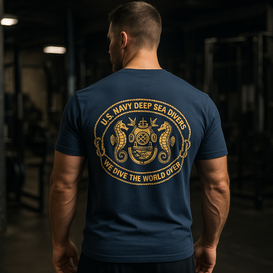 Deep Sea Diver Blue / Gold