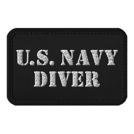 U.S. NAVY DIVER Embroidered Patch